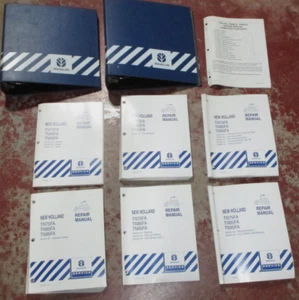 Manual de taller de reparación de tractor New Holland TN75FA TN85FA TN95FA ¡NUEVO ORIGINAL! - Imagen 1 de 12