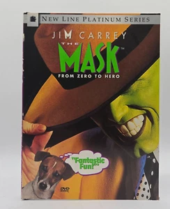 The Mask (DVD, 1997, Promo, Snap Case) Jim Carrey, Cameron Diaz - Picture 1 of 4