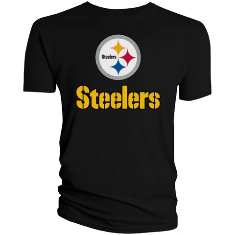 Pittsburgh Steelers T-Shirt Graphic Men Cotton PIT Cover
