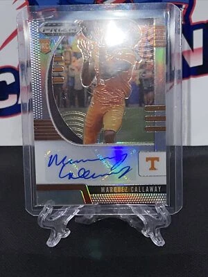 Marquez Callaway 2020 Panini Prizm SILVER REFRACTOR Auto AUTOGRAPH #266 - Image 1 of 2