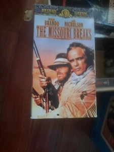 The Missouri Breaks VHS Marlon Brando Jack Nicholson  - Picture 1 of 3
