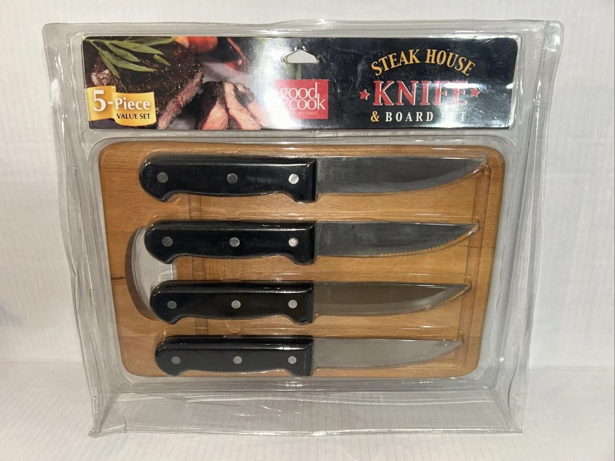 Cuchillos Para Carne Farberware Pack4 Acero Inoxidable Negro | Meses