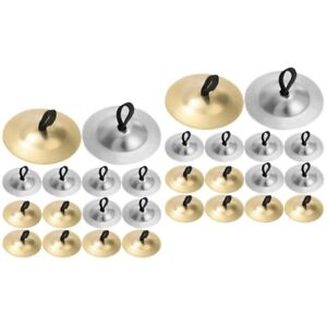  20 Pairs Belly Dancing Finger Cymbals Kids Musical Toys Zills Brass Instrument