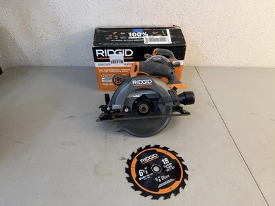 Ridgid 6 1/2 in Circular Saw 18V SubCompact Brushless Cordless R8656B Tool Only - Image 1 of 4