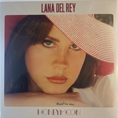 Lana Del Rey ~ Honeymoon 2LP Brand New Polydor Records Translucent Red Vinyl Foto 1 de 2