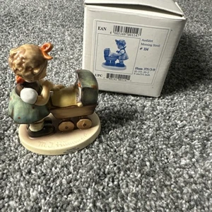 Goebel Hummel Austahrt Morning Stroll 375 Figurine Signed 1991 TMK-7 With Box - Picture 1 of 5