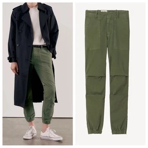 Pantalón Militar Francés Recortado Nili Lotan Camuflado Verde Ejército talla:4- Todavía $345 - Imagen 1 de 14