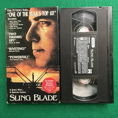 Sling Blade (VHS, 1997) Billy Bob Thornton, Dwight Yoakam, 1990's Movie - Works Foto 1 de 4