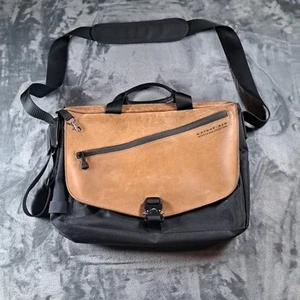 Waterfield Designs Cargo Laptop Bag Distressed Leather Nylon Ballistic SF Bag - Afbeelding 1 van 6