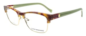 LUCKY BRAND D228 Women's Eyeglasses Frames 52-16-140 Tortoise / Green - Picture 1 of 3