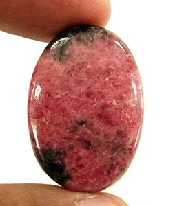 57.20 Ct Natural Pink Rhodonite Loose Gemstone Cabochon Wire Wrap Stone - 2124 - Picture 1 of 2