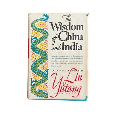 The Wisdom of China and India Anthology Lin Yutang Modern Library 1942 ZDK - Imagem 1 de 4