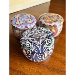 Juego de 3 velas latas boho sin marca con aromas de higo gardenia y lavanda - Imagen 1 de 5