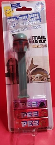 ☆STAR WARS ☆ PEZ DISPENSER  ☆ "THE MANDALORIAN ☆   NEW ON A CARD!! Rare Find!! - Picture 1 of 1