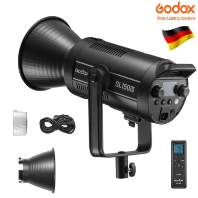 GODOX SL150III 160W LED VideoLeuchte Tageslicht Ausgewogen 5600K (SL150III)
