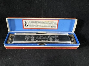 Vintage M. Hohner Marine Band No. 365 Harmonica Key of C In Box - Picture 1 of 7