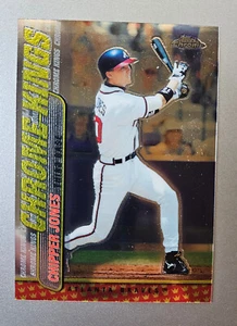 Chipper Jones 2000 Topps Chrome Chrome Kings Insert CK9 - Picture 1 of 6