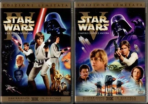Star Wars Trilogia originale 3 Dvd-box disco doppio Edizione Limitata LucasFilm - Foto 1 di 2
