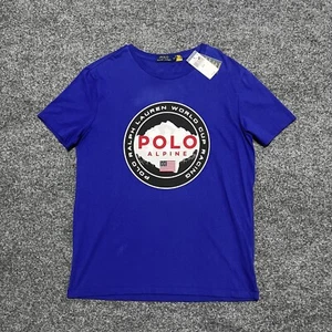 Ralph Lauren Hemd Herren mittelblau Alpin Weltcup Racing Ski Outdoor - Bild 1 von 12
