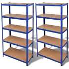 Storage Shelf Blue 2 pcs (2 x 141126) vidaXL