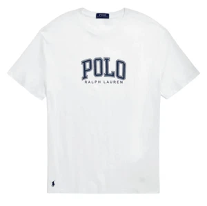 NEU MIT ETIKETT RALPH LAUREN POLO S/S HERREN-T-SHIRT ~ WEISS & MARINEBLAU ~ GR. XXL - Bild 1 von 1