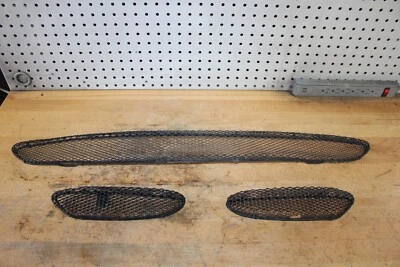 00 02 MERCEDES BENZ W220 AMG S55 S600 ПЕРЕДНИЙ БАМПЕР ЦЕНТР ПРАВАЯ ЛЕВАЯ СЕТЧАТАЯ РЕШЕТКА - Изображение 1 из 4