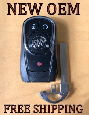 全新 原始设备制造商 BUICK REGAL SPORTBACK ENCORE 智能钥匙 PROXIMITY 遥控器 FOB 13511629 — 第 1/3 张图片