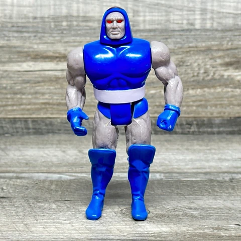 Darkseid 1985 Vintage Kenner DC 6" Loose Action Figure Super Powers Blue Gray Cover