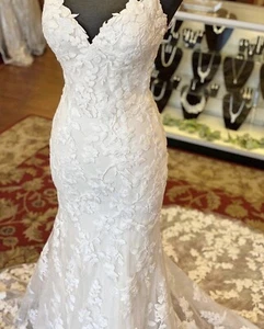 wedding dress size 12 ivory - Picture 1 of 12