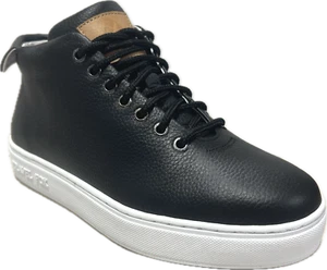 Zapatos Travel Fox Mid Tab 30th para hombre de cuero negro/suela blanca 915612-101 - Imagen 1 de 3