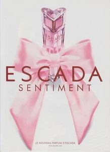 Publicité papier - advertising paper - Sentiment d' Escada - Picture 1 of 1