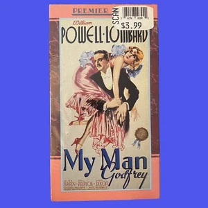 My Man Godfrey - VHS. William Powell Carole Lombard Neu Versiegelt! Kostenloser Versand! - Bild 1 von 2