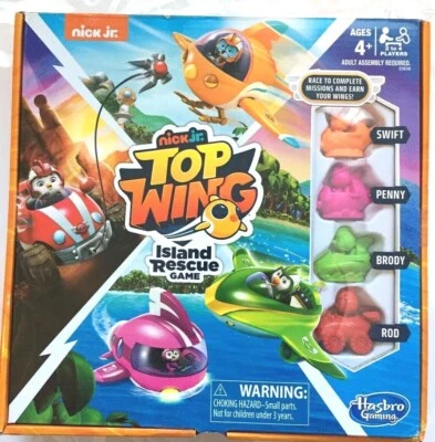 Juego de mesa Top Wing Island Rescue Nickelodeon Foto 1 de 2