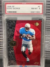 1996 Upper Deck SP #5 Eddie George PSA 8 RC Rookie Card
