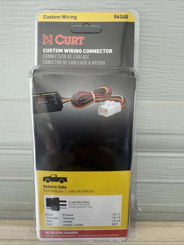 Cableado Curt 56245 para Buick Enclave / GMC Acadia / Chevrolet Traverse Foto 1 de 1