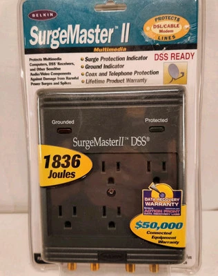 Belkin SurgeMaster II DSS F5C695-CW-DSS Foto 1 de 4