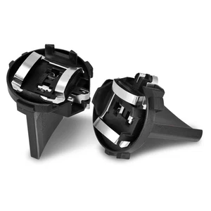 2x H7 Headlight Bulb Socket Retainer Holder Adapter High Quality For BMW - Foto 1 di 8