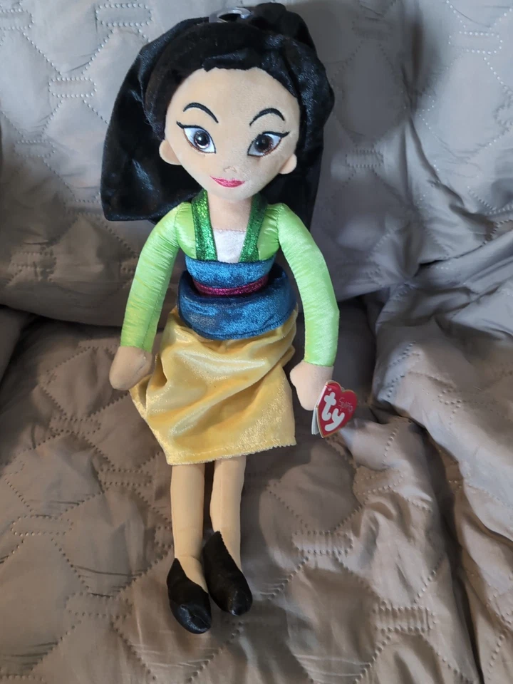Juguete de peluche Ty 18" Beanie Buddy Disney's Princess MULAN 2020 Foto 1 de 1