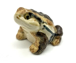 Vintage Otagiri OMC Ceramic Porcelain Toad Frog Hirado Style Made in Japan - Picture 1 of 8