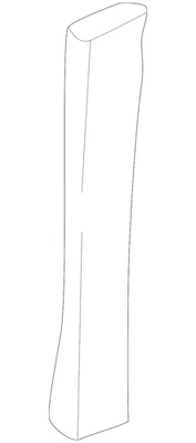 Genuine Ford Window Molding 4W1Z-5420555-AAA - Imagem 1 de 4