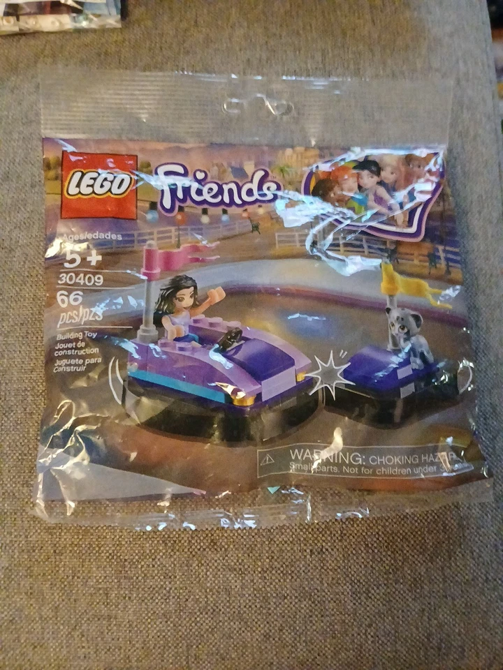 LEGO 30409 2019 Friends Emma's Bumper Cars Polybag Retired HTF Amusement Park - Image 1 of 1