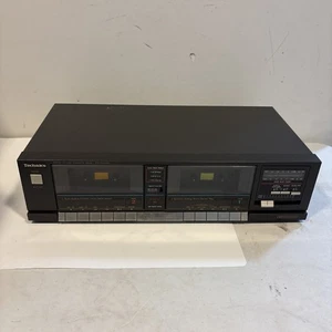 Technics RS-D225W Stereo Dual Cassette- TESTED! - READ DESCRIPTION! - Picture 1 of 15