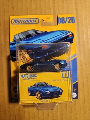 Matchbox Collectors 1988 Mazda RX-7 azul 20/08 Foto 1 de 4