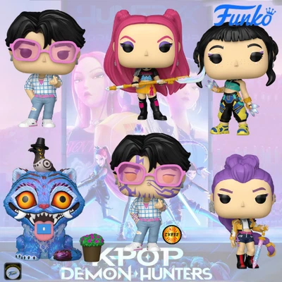PREORDINE FUNKO POP! ANIMATION KPOP DEMON HUNTERS  2256 2257 2258 2259 2260 - Immagine 1 di 4