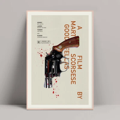 Goodfellas Poster, Martin Scorsese, Robert De Niro, Raging Bull, Taxi Driver - Image 1 of 3