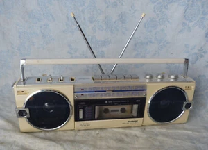 #Ghetto Blaster / Boombox / Vintage# Stéréo Radio Cassette SHARP GF-7 (HS) - Imagen 1 de 15