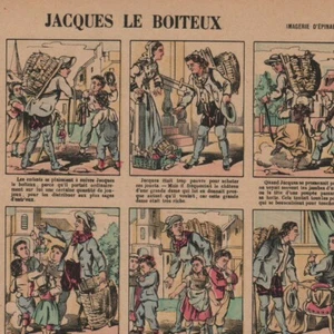 Jacques le Boiteux - - Imagerie d'Epinal Pellerin - Pressestich - Bild 1 von 2