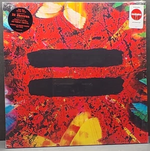 Ed Sheeran Equals 12" Red Vinyl LP Asylum Equal = Target Exclusive Record - Imagen 1 de 5