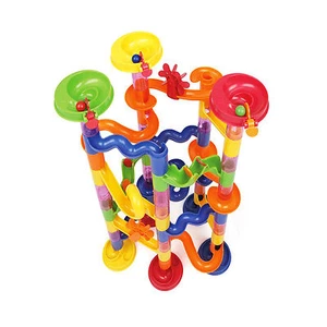 Marble Run Construcción Toy Race Building Set Coaster Track Toyrific Deluxe 74pc - Imagen 1 de 2