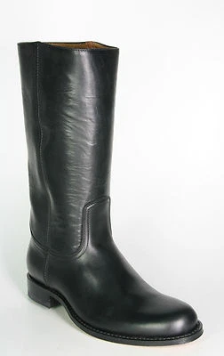 3625 Sendra Stivali Strada Nero Boots Nero Fatto Mano Welted Foto 1 de 2